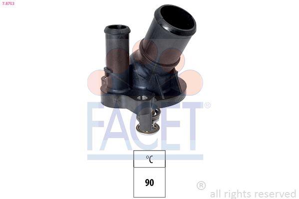 Facet 7.8753 Thermostat 90° Ford Mondeo III-IV 2.0 Volvo S80 II V70 III 2.0 00-14 — Water Pump & Thermostat