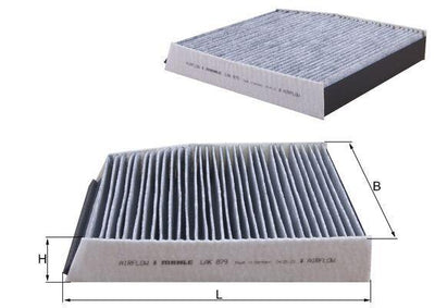 Mahle LAK879 Cabin Air Filter Mercedes A-Series (W176) B-Series (W242-W246) — Air & Cabin Filters