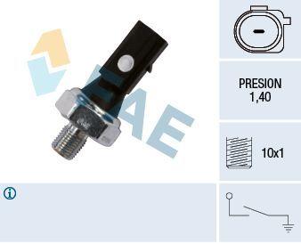 FAE Oil Pressure Switch 1.2-1.6 Bar - Compatible with Touareg, A5 and 3 more models — Switches & Relays