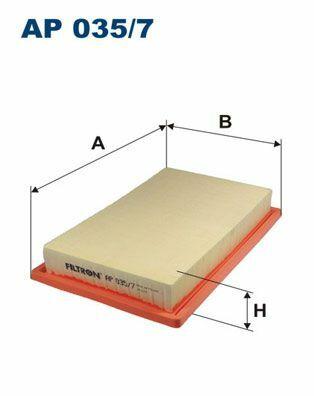 FILTRON Air Filter AP035-7 - Compatible with Mercedes W204/W205/W212/W213 — Air & Cabin Filters