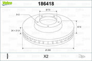 valeo-186418-front-brake-disc-280mm, ventilated-brake-disc-for-ducato-boxer-jumper VALEO 186418 Front Brake Disc 280mm - Compatible with Ducato, Boxer, Jumper | High-Performance Ventilated Brake Disc VALEO 186418 Front Brake Disc - 280mm for Ducato, Boxer, Jumper valeo, brake-disc, 280mm-brake-disc, ventilated-brake-disc, ducato-accessories, boxer-accessories, jumper-accessories, vehicle-parts, vehicle-maintenance, ai-generated