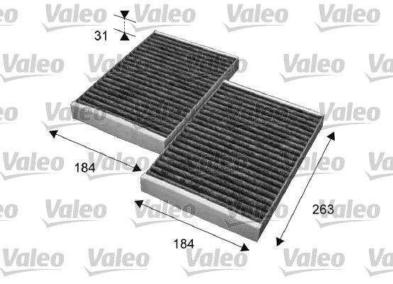 Valeo 715643 Cabin Air Filter with Carbon (Mercedes W221 S Series) — Air & Cabin Filters