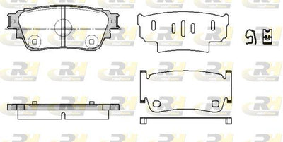 ROADHOUSE 21861.00 Brake Pad — Brake Pads