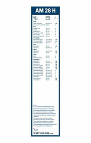 bosch windshield wiper rear 28cm, high performance bosch rear wiper for cars BOSCH Windshield Wiper Rear 28 cm - High Performance for Car Owners & Drivers | 11 in BOSCH Windshield Wiper Rear 28 cm bosch, windshield-wiper, car-accessories, drivers, car-owners, auto-parts, low-profile-wiper, high-performance, weather-resistant, ai-generated