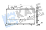 kale radiator for 2009 subaru models, kaie radiator dimensions and features KALE 355755 Radiator - Fits 2009 Subaru Impreza, Legacy, Forester 2.0D | Durable Aluminum & Plastic Construction KALE Radiator for 2009 Subaru Models kale, car-radiator, subaru-impreza, subaru-legacy, subaru-forester, radiator-replacement, auto-parts, mechanics, car-owners, ai-generated
