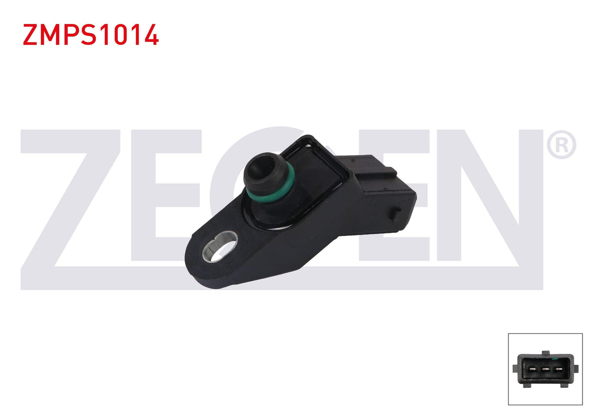 Zegen ZMPS1014 Map Sensor VW Golf (1H1) 1.9 TDI 91-99 / Caddy (9K9) 1.9 TDI 96-04 / Passat (3A2) — Engine Management Sensors