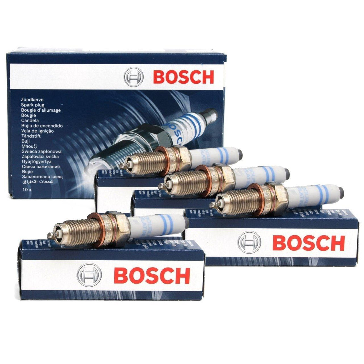 BOSCH Spark Plug Set for Skoda Superb 2014+ 1.4 TSI — Coils & Plugs