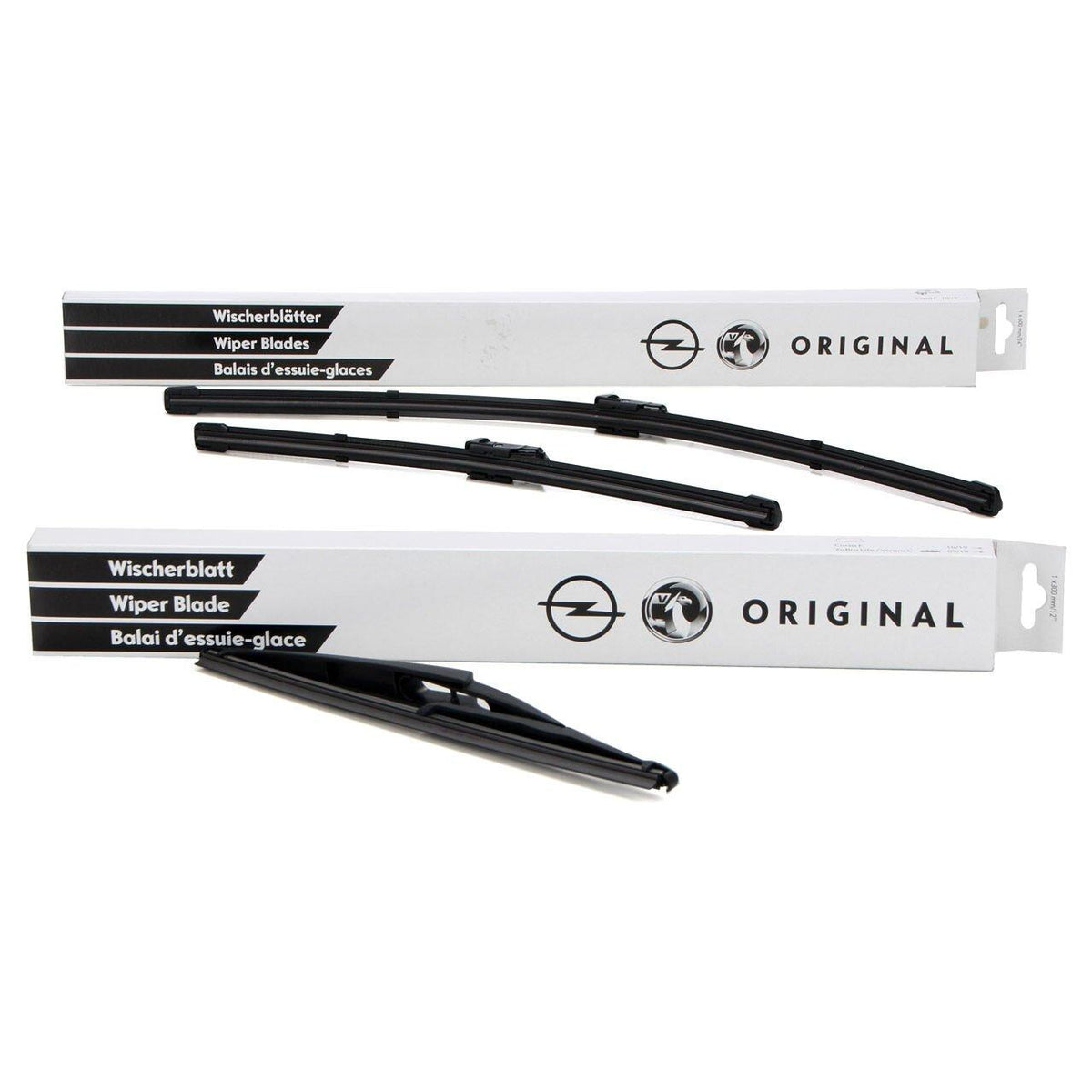 Opel New Mokka B Front ve Rear Wiper Set Genuine 2021- — Auto Parts Hall, Wipers