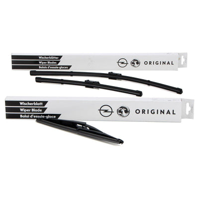 Opel New Mokka B Front ve Rear Wiper Set Genuine 2021- — Auto Parts Hall, Wipers