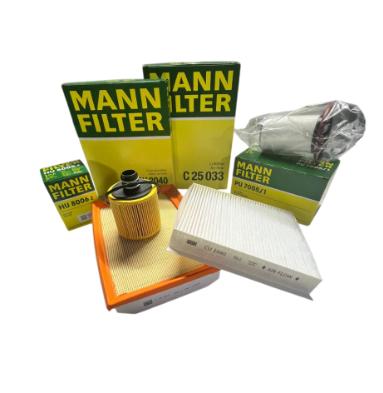 Mann Fiat Egea 1.6 Diesel Scheduled Service Filter Set without Carbon Pollen Paper Type Air Filt — Maintenance & Service Kits