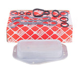 FEBI Chevrolet Cruze 1.6 Oil Cooler & Complete 9-Piece Gasket Set — Oil System