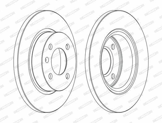 ferodo disk brake rear for corsa, ferodo ddf1283c disk brake specifications, front view of ferodo disk brake FERODO Disk Brake Rear DDF1283C for Corsa <03 | 1 Piece FERODO Disk Brake Rear for Corsa <03 | Single ferodo, disk-brake, rear-brake, corsa, brake-disk, car-parts, automotive, mechanics, vehicle-maintenance, ai-generated