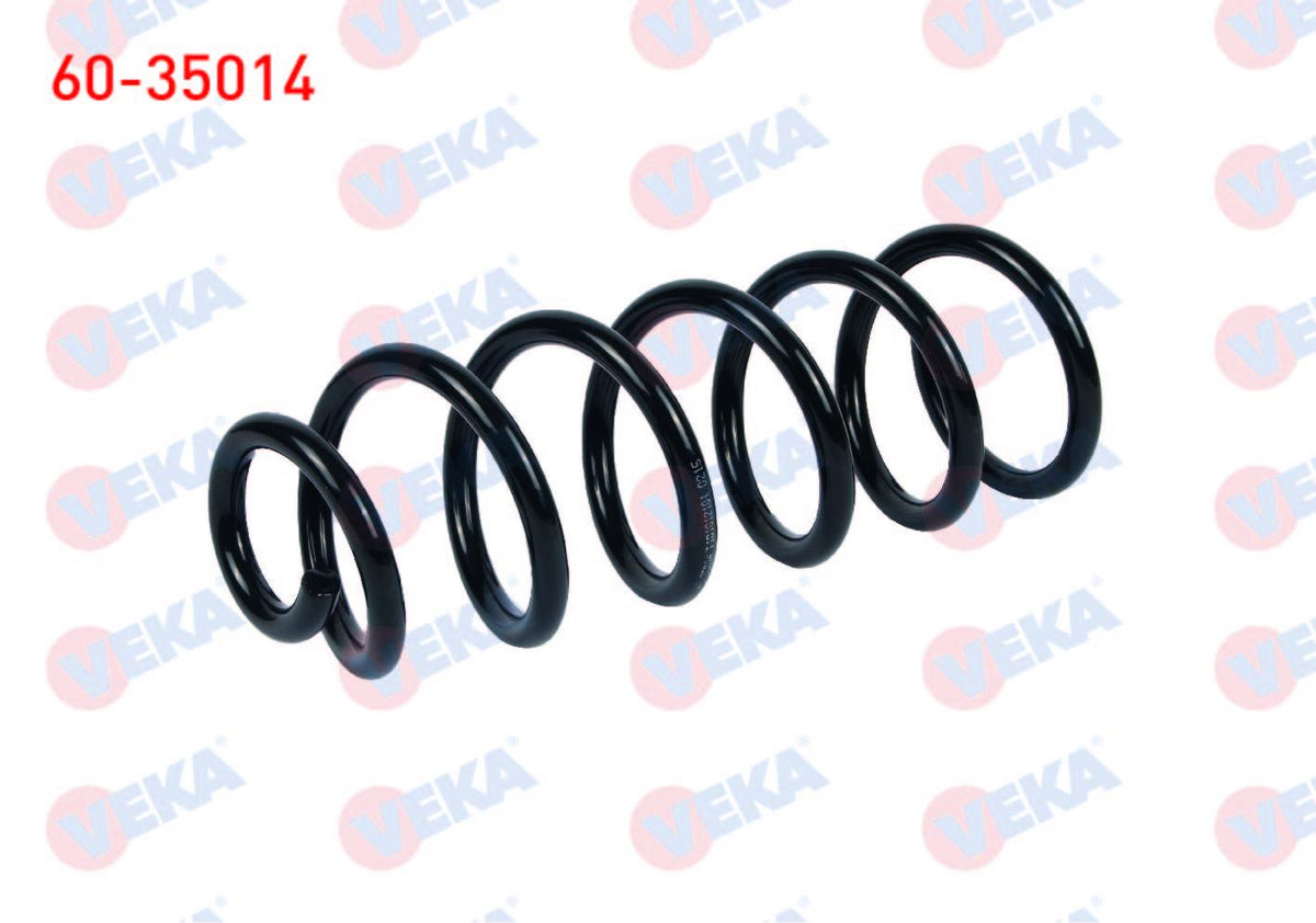 Veka 60-35014 Coil Spring Rear Renault Symbol III 2013-/ Dacia Sandero II-Logan II 2013-| Set of 2 — Springs