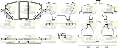 ROADHOUSE 21708.00 Brake Pad — Brake Pads