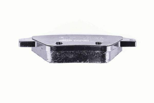 brake pad rear for Audi VW Seat by HELLA PAGID, HELLA PAGID brake pad for Volkswagen Beetle, rear brake pads compatible with Audi A1 A3 Seat Leon HELLA PAGID Brake Pad Rear - Compatible with Audi A1, A3, VW Beetle, Seat Leon | 8DB355014-021 HELLA PAGID Brake Pad Rear for Audi VW Seat brake-pad, rear-brake-pad, hella-pagid, audi-parts, vw-parts, seat-parts, car-owners, audi-owners, volkswagen-owners, ai-generated