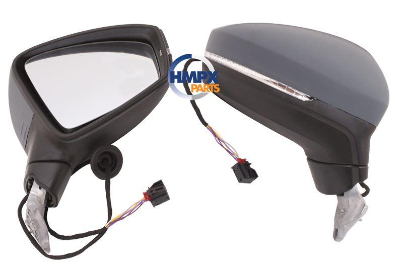 HİMPEKS 5NB857507P 9B9 Outer Rear View Mirror Electric Heated Primed Sınya Tiguan 16 > — Mirrors