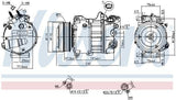 NISSENS A/C Compressor - Range Rover Sport 3.0 SDV6 (2013+)