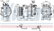 nissens ac compressor for range rover sport, technical specifications of nissens ac compressor, installation guide for nissens ac compressor NISSENS A/C Compressor - Range Rover Sport 3.0 SDV6 (2013+) | PXC16 - 6 Grooves NISSENS A/C Compressor for Range Rover Sport 2013+ nissens, ac-compressor, range-rover-sport, car-parts, automotive, mechanics, climate-control, 2013-onwards, automotive-accessories, ai-generated