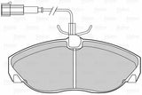 VALEO Front Brake Pads 670429 - Boxer, Ducato, Jumper