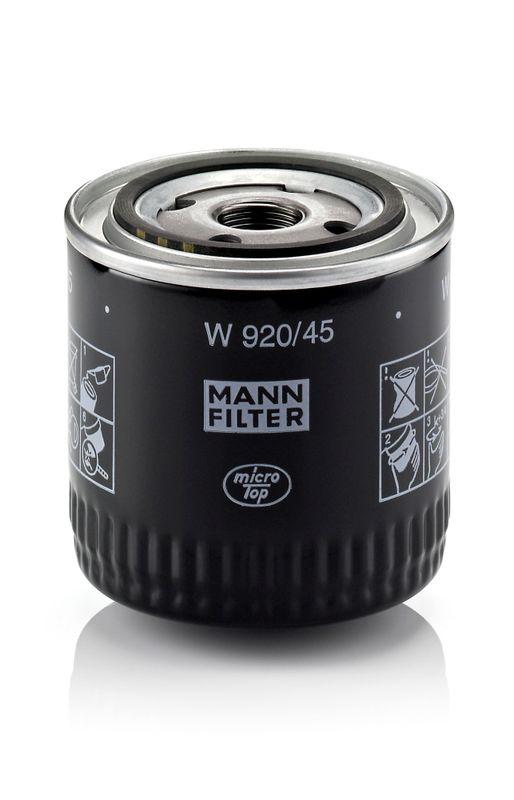 Mann W920-45 Oil Filter Ford Mondeo I/II Turnier 2.5i 24V Cougar 2.5 V6 24V Land Disco3 Explorer2 — Oil Filters