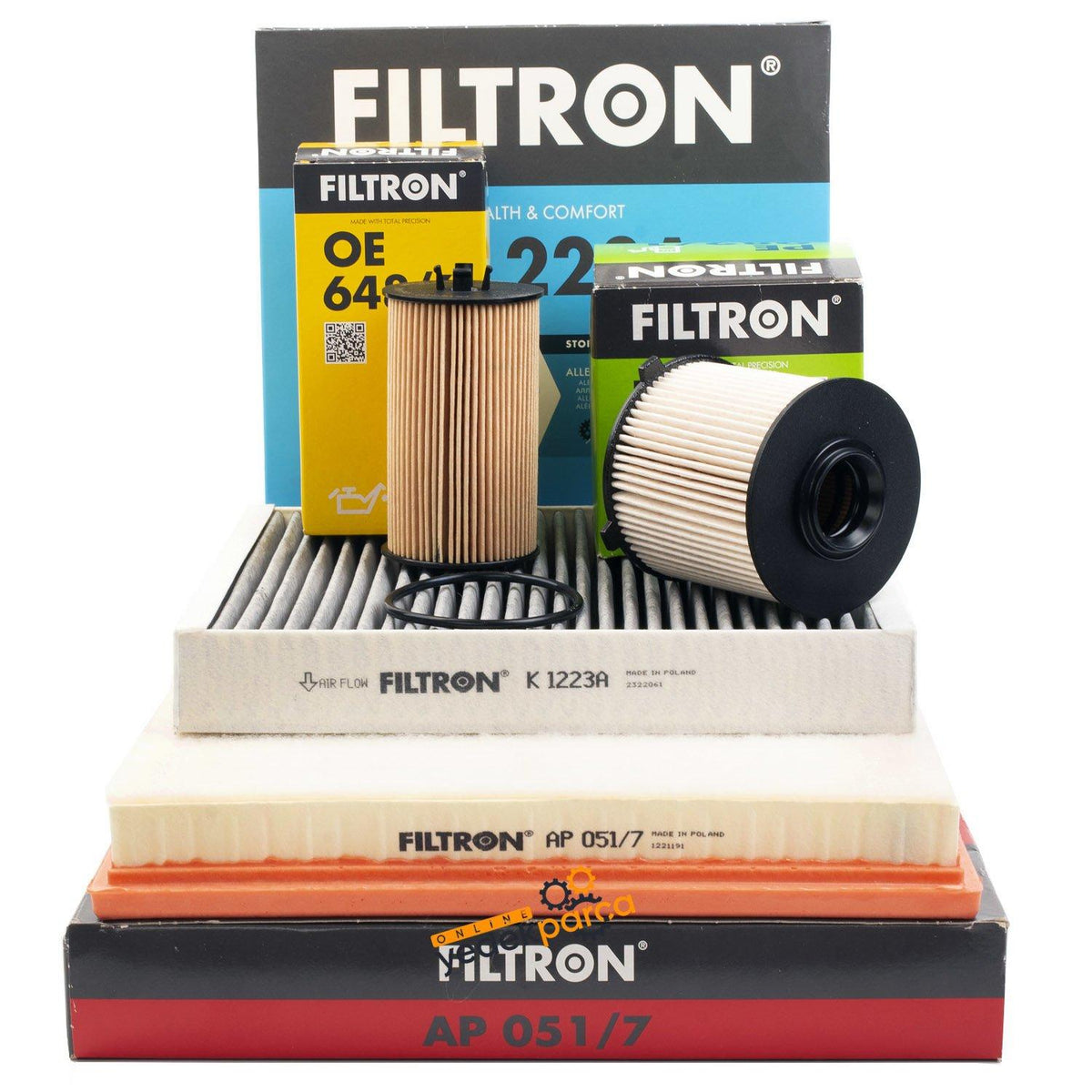 Filtron Opel Astra J 1.6 Diesel Filter Maintenance Set - Quality Filters for Opel Astra Users — Fuel Delivery