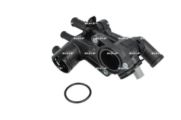 NRF 725243 VW Polo 1.4 16V Afh Thermostat Complete 032121111Ap — Water Pump & Thermostat