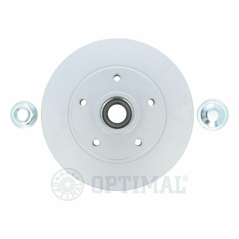 Optimal Brake Disc Rear with Bearing Megane IV Sedan - Brake Disc — Brake Rotors & Drums