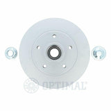 Optimal Brake Disc Rear with Bearing Megane IV Sedan - Brake Disc — Brake Rotors & Drums