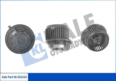 Kale Radyatör Heater Motor - Compatible with Q7, Touareg and 2 more models — Heater & Blower
