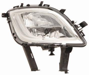 DEPO Right Fog Light for Opel Astra J - Chrome Design for 2009-2011 — Tail, Signal & Reflectors