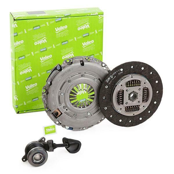 Valeo 834177 Fiat Ducato III 2.3 JTD/MJet Euro5 Pressure Plate Brake Pad Set with Bearing