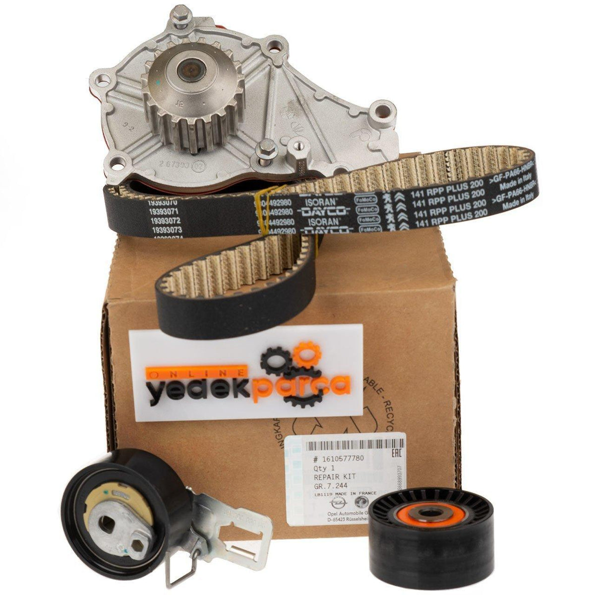 Peugeot 508 Timing Belt & Water Pump Set — Water Pump & Thermostat