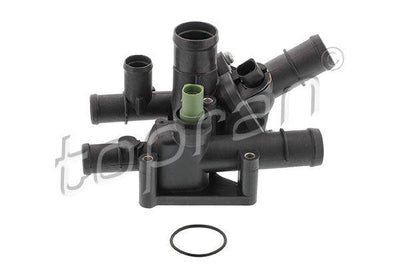 Topran 109346 Thermostat Complete (VW Golf 98-06 Audi A3 97-03 Seat Leon 00-06 Skoda Octavia 01-11) — Water Pump & Thermostat