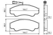 bosch brake pad set for ducato buses BOSCH 0986424769 Brake Pad Set - Compatible with Ducato Minibus and Bus Models | Low-Metallic Material BOSCH 0986424769 Brake Pad Set for Ducato Buses bosch, brake-pad-set, ducato-buses, low-metallic, vehicle-maintenance, car-repair, ai-generated, auto-parts, brake-system, mechanics