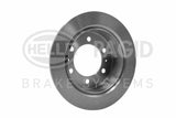 HELLA Pagid Brake Disc Rear 8DD355112-001 - Universal Fit for Daewoo Musso & Ssangyong Models — Brake Rotors & Drums