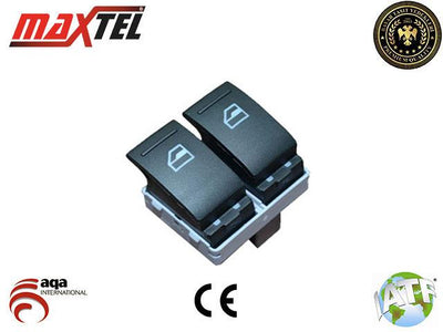 Maxtel 18206009 Glass Release Kapama Switch Driver Side Twin Transporter T5 T6 03 > 16 — Switches & Relays