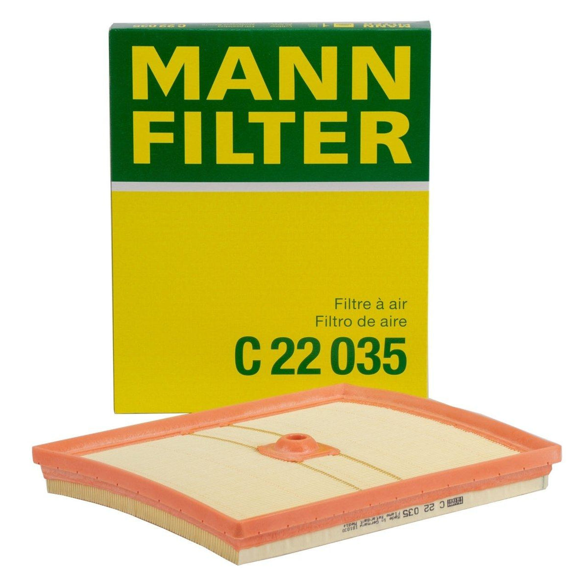 Mann C22035 Air Filter - Performance for Skoda Karoq — Air & Cabin Filters