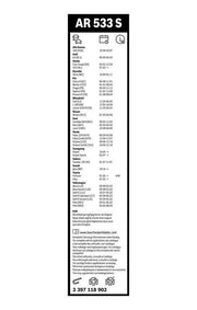 bosch squeegee set 53cm, bosch squeegee set 47.5cm, bosch multiclips squeegee BOSCH 3397118902 - Squeegee Set 53cm + 47.5cm Classic Multiclips for Car Owners BOSCH Squeegee Set 53cm + 47.5cm - Classic Multiclips | Car Owners bosch, squeegee, car-cleaning, wiper-accessories, low-profile-wipers, car-owners, vehicle-maintenance, windshield-cleaning, car-care, ai-generated