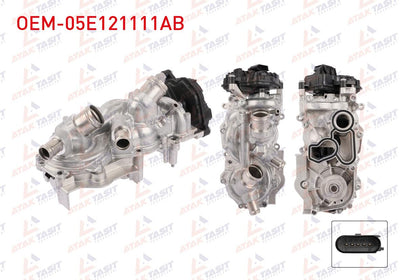 OEM OEM-05E121111AB Water Pump with Housing Vag / 1.5 TSI / Dada, Dpba, Dpca — Water Pump & Thermostat