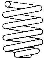 SACHS Rear Coil Spring - Audi A4 1.6-1.9 (1994-2000) — Springs