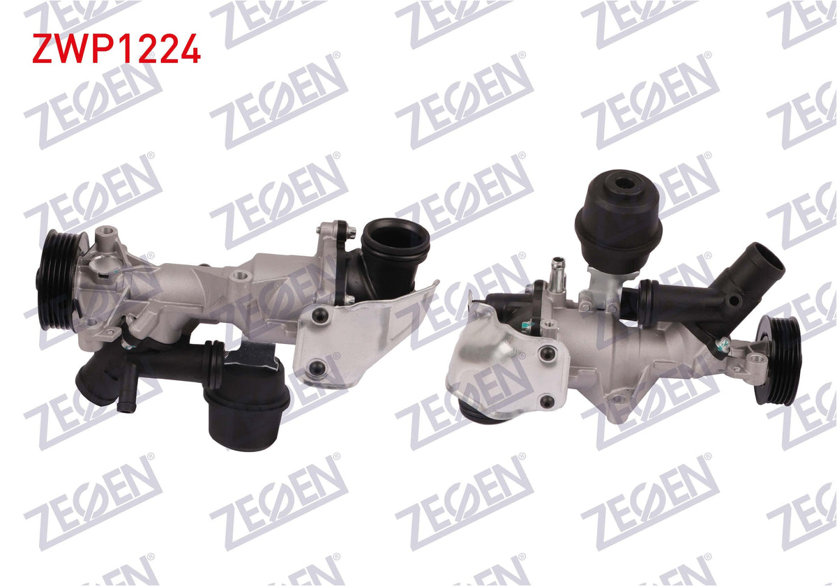 Zegen ZWP1224 Water Pump Mercedes A180 (W176)-A200 2012-/ CLA (C117) 180-200 2013-/ Gla (X156) 180 — Water Pump & Thermostat