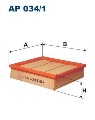 FILTRON Air Filter AP034-1 - A-Class and B-Class — Air & Cabin Filters
