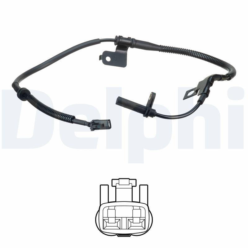Delphi SS20620 ABS Speed Sensor Front Right Kia Sorento 2007 >
