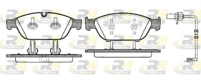 ROADHOUSE 21441.12 Brake Pad A6 4G2 03 11 — Brake Pads