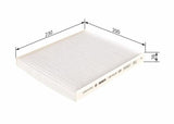 BOSCH Pollen Filter 1987432251 for Giulietta - Particulate Filter — Air & Cabin Filters