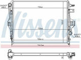 Nissens 65297 Radiator for Porsche Cayenne 3.6 — Radiators & Fans