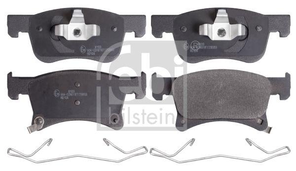 Febi Bilstein 16942 Brake Pad Front (Opel Adam 14 /Corsa E 14 /) — Brake Pads