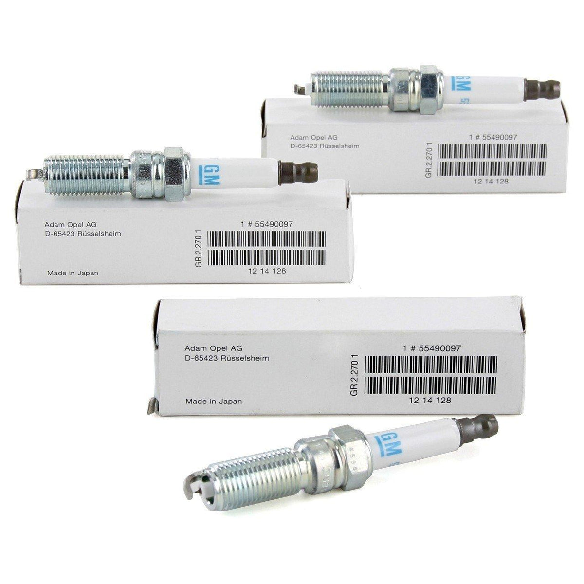 Opel Corsa E 1.0 Turbo Spark Plug Set - Original Quality for 2015+ Models — Coils & Plugs
