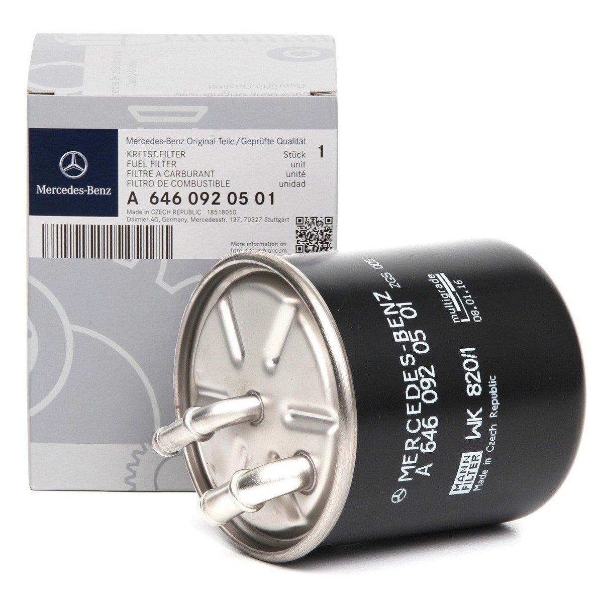 Mercedes-Benz C220 CDI Fuel Filter - Original Fit for W203 Series — Fuel Delivery