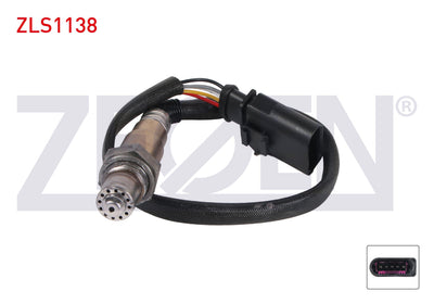Zegen ZLS1138 Lambda (Oxygen) Sensor 410 mm Audi A4 1.8 TFSI-2.0 TFSI (Cjeb-Cyrc) 2007-2015 / A4 2.0 TFSI — Oxygen & Air-Fuel